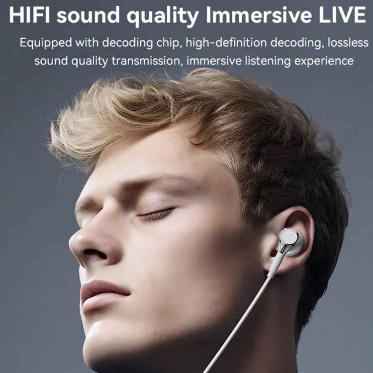 Yesido YH53 3.5mm In-Ear Wired Earphone, Length: 1.2m