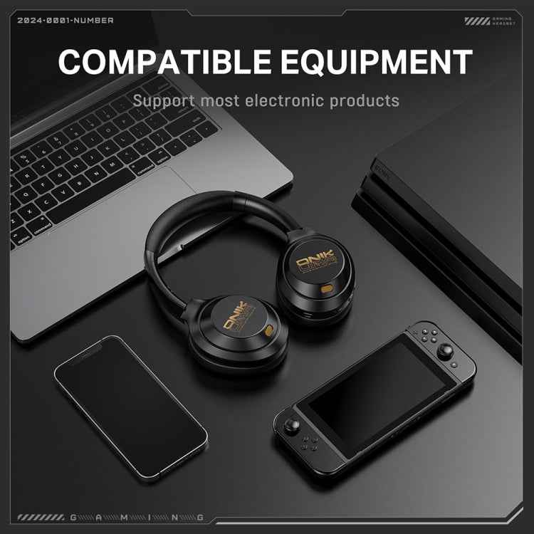 ONIKUMA GT811 Head-mounted Dual Noise Reduction Wireless Bluetooth Earphone