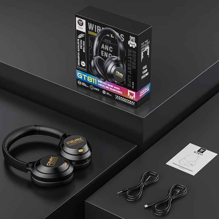 ONIKUMA GT811 Head-mounted Dual Noise Reduction Wireless Bluetooth Earphone