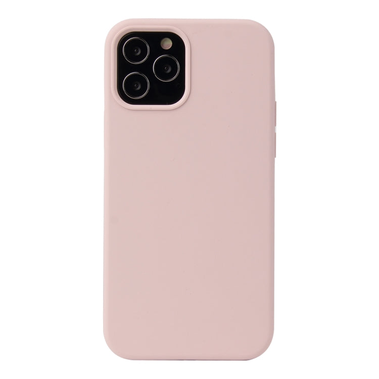 Solid Color Liquid Silicone Shockproof Protective Case, For iPhone 12 mini, For iPhone 12 / 12 Pro, For iPhone 12 Pro Max