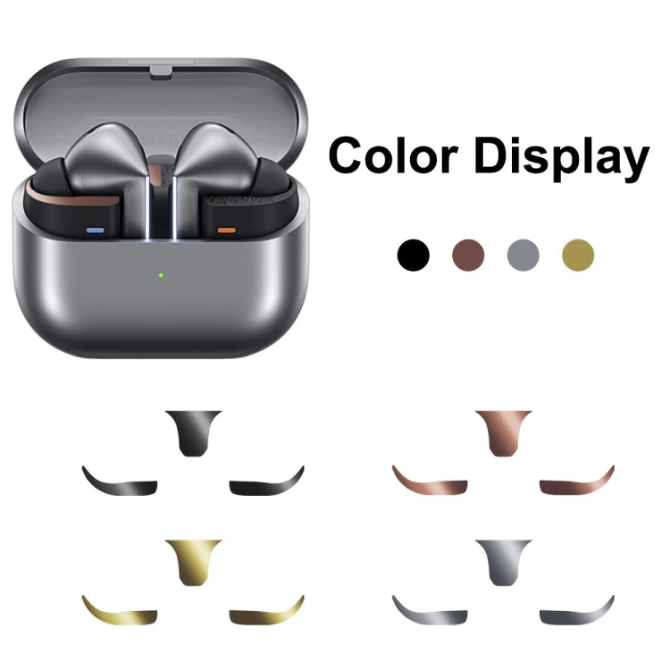 Bluetooth Earphone Charging Box Metal Stickers, For Samsung Galaxy Buds3 Pro