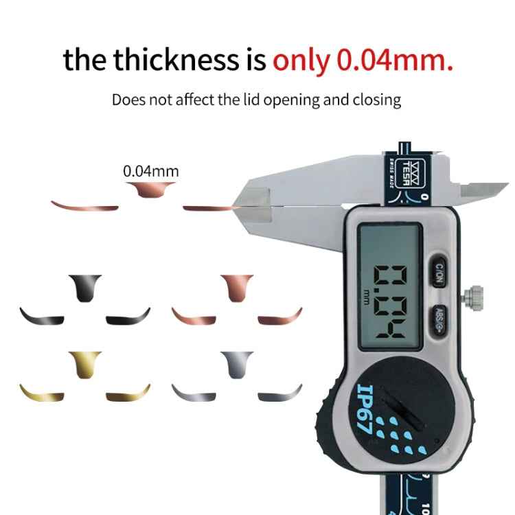 Bluetooth Earphone Charging Box Metal Stickers