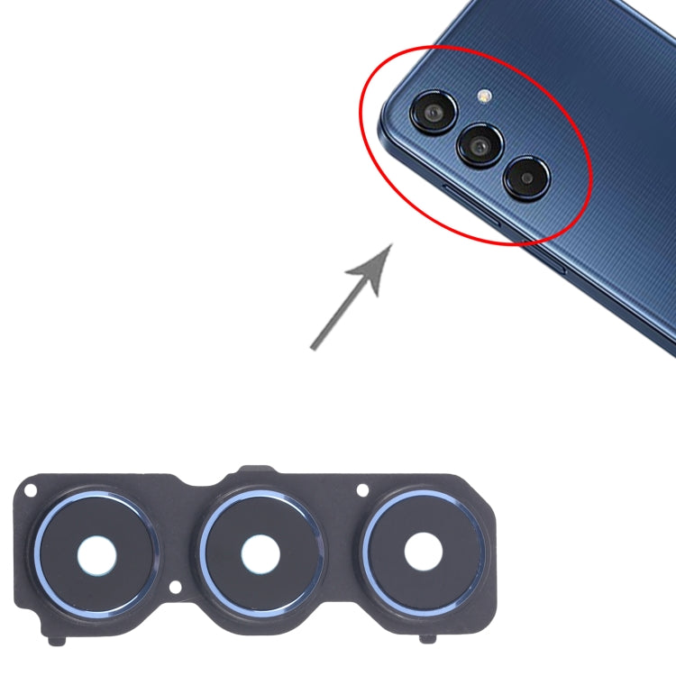 10pcs Rear Camera Lens Cover, For Samsung Galaxy M35 5G SM-M356B, For Samsung Galaxy M54 SM-M546B
