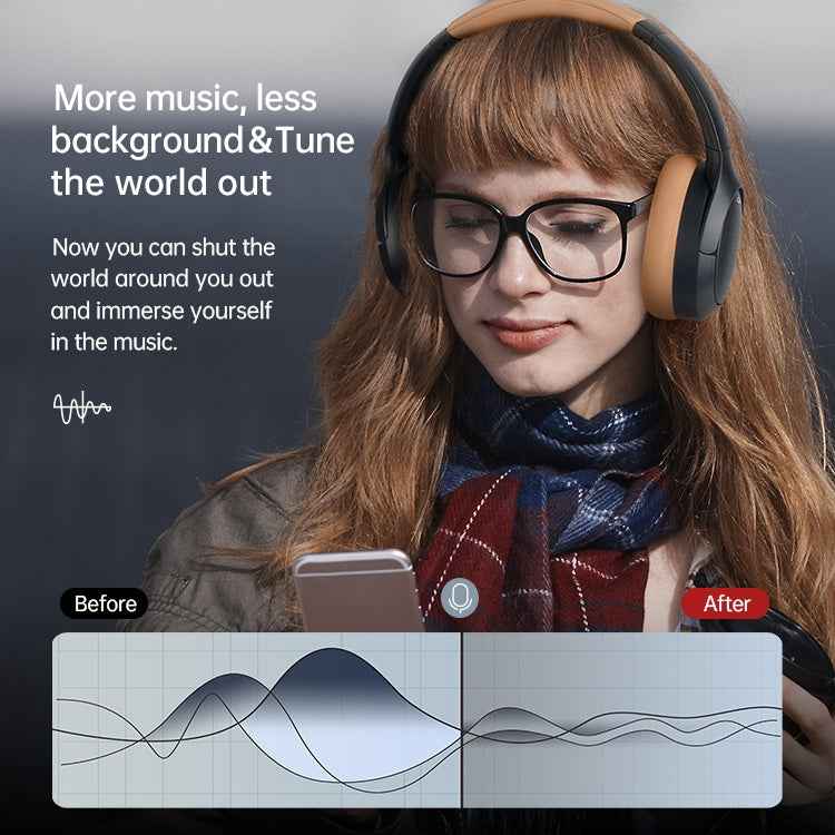 BT056 Noise Reduction Sports Stereo Wireless Deep Bass On-Ear Bluetooth Earphone