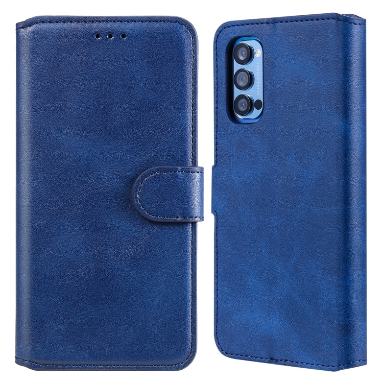 Classic Calf Texture PU + TPU Horizontal Flip Leather Case, with Holder & Card Slots & Wallet, For Sony Xperia 10 II, For OPPO Reno4 Pro 5G