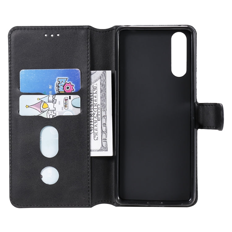 Classic Calf Texture PU + TPU Horizontal Flip Leather Case, with Holder & Card Slots & Wallet, For Sony Xperia 10 II, For OPPO Reno4 Pro 5G