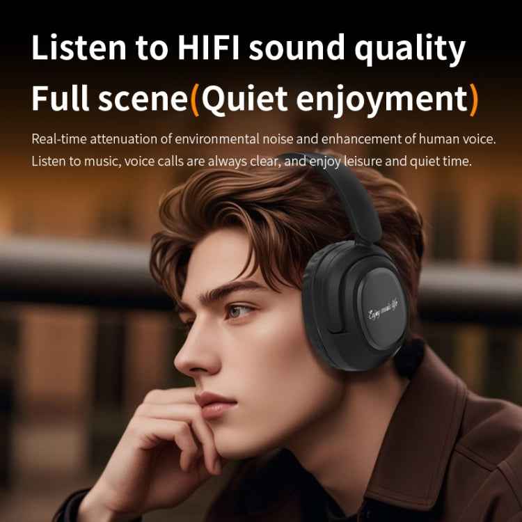 BH900 Stereo Head-mounted Noise Reduction Wireless Bluetooth Earphone