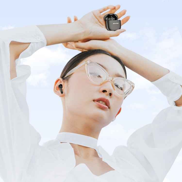 awei T68 ENC Noise Reduction Wireless Bluetooth Gaming Earphone