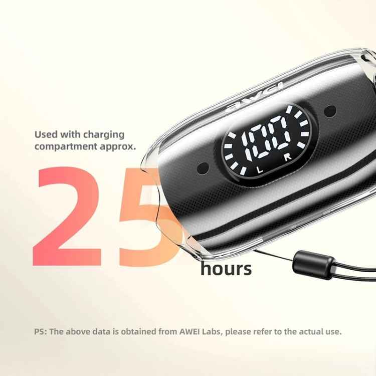 awei TZ7 Clip-on Wireless Bluetooth Earphone