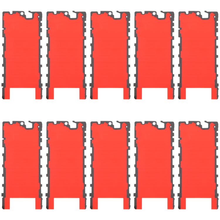 10pcs Front Housing Adhesive, For vivo S17, For vivo S16 / S16 Pro, For vivo X90, For vivo X80 Pro, For vivo X80, For vivo X70 Pro+, For vivo X70 Pro