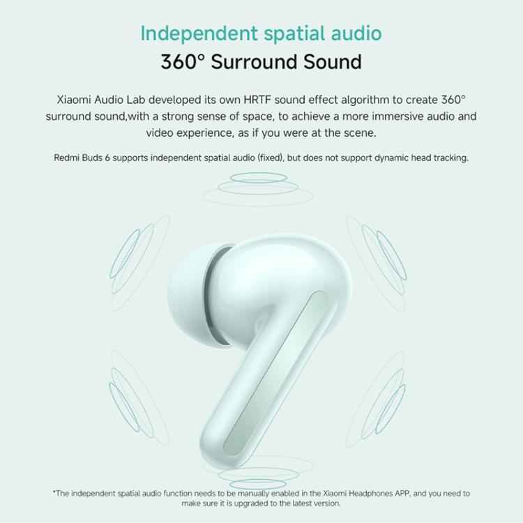 Xiaomi Redmi Buds 6 Active Noise Reduction Wireless Bluetooth Earphone