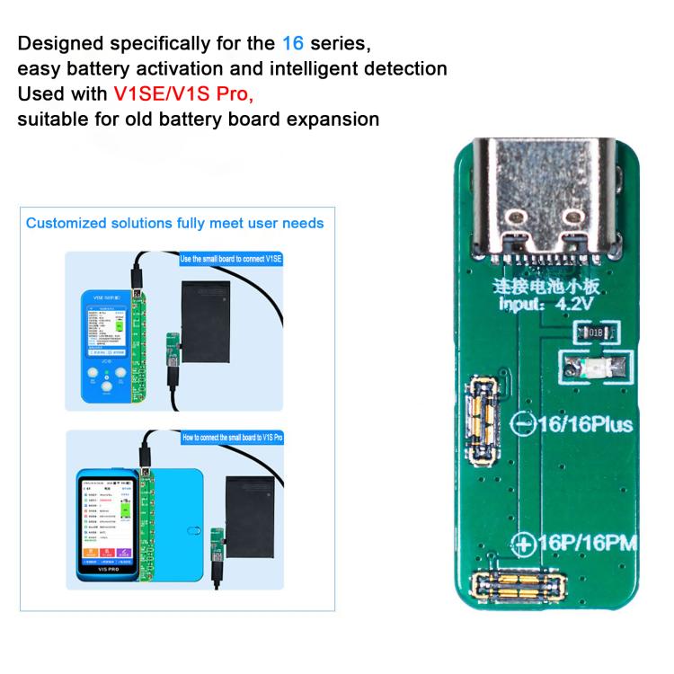 JCID Battery Expansion Board for iPhone 16 Series