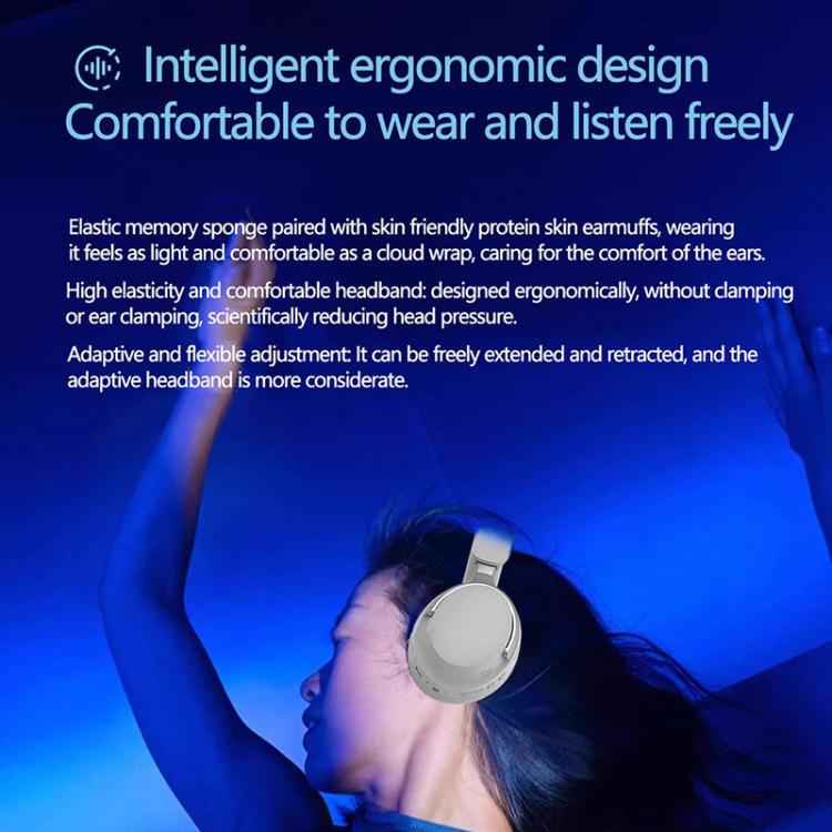 BT65 Over-Ear Active Noise Reduction Wireless Bluetooth Headset