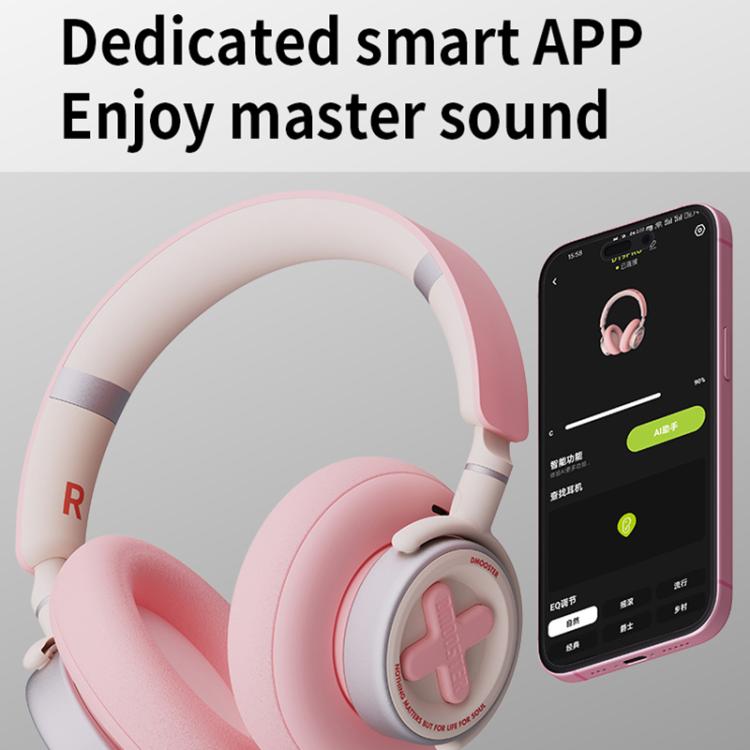 Dmooster D19 Pro ANC and EDC Noise Reduction Bluetooth Headphones