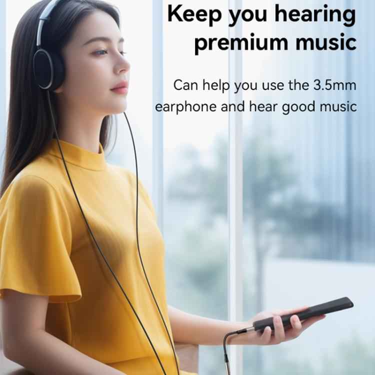 Yesido YAU45 8 Pin to 3.5mm Aluminum Alloy Audio Adapter