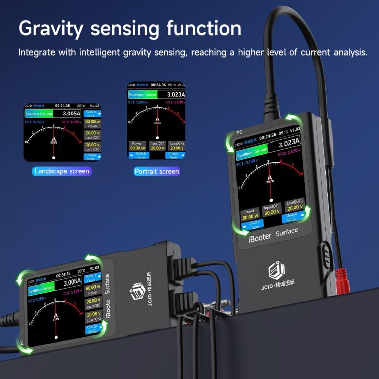 JCID iBooter Surface Current Analyzer for Surface Series