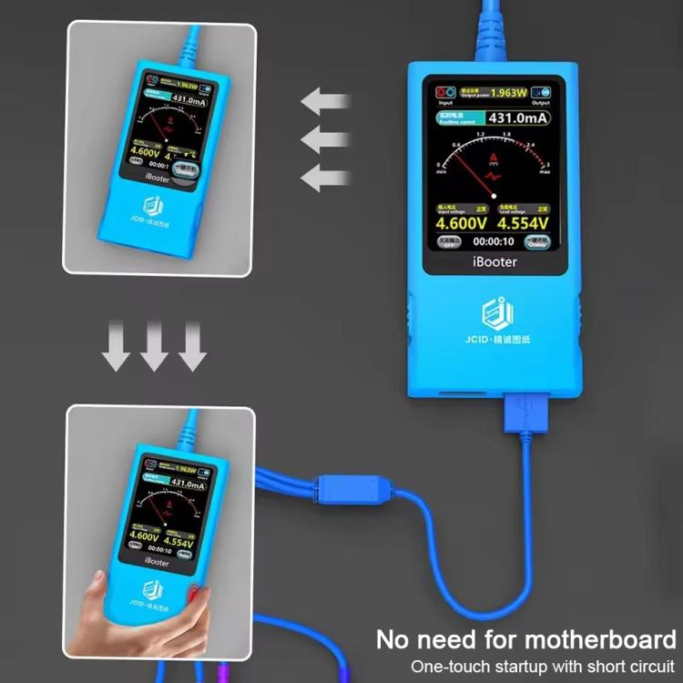 JCID iBooter Intelligent Real-time Current Analyzer Special Power Cord For iPhone 12-14 Series
