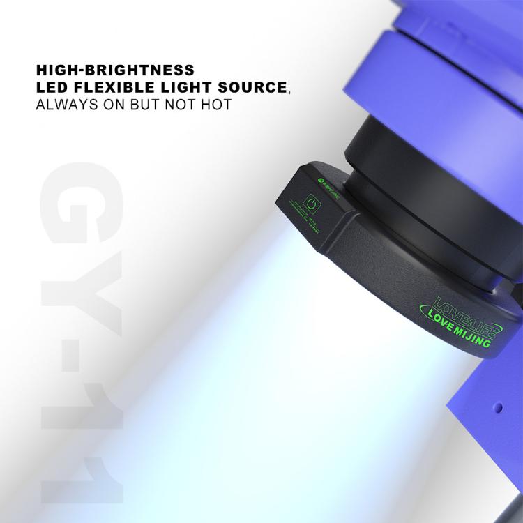 Mijing GY-11 Dust-proof and Smoke-proof Microscope Assisted Touch Ring Light Source