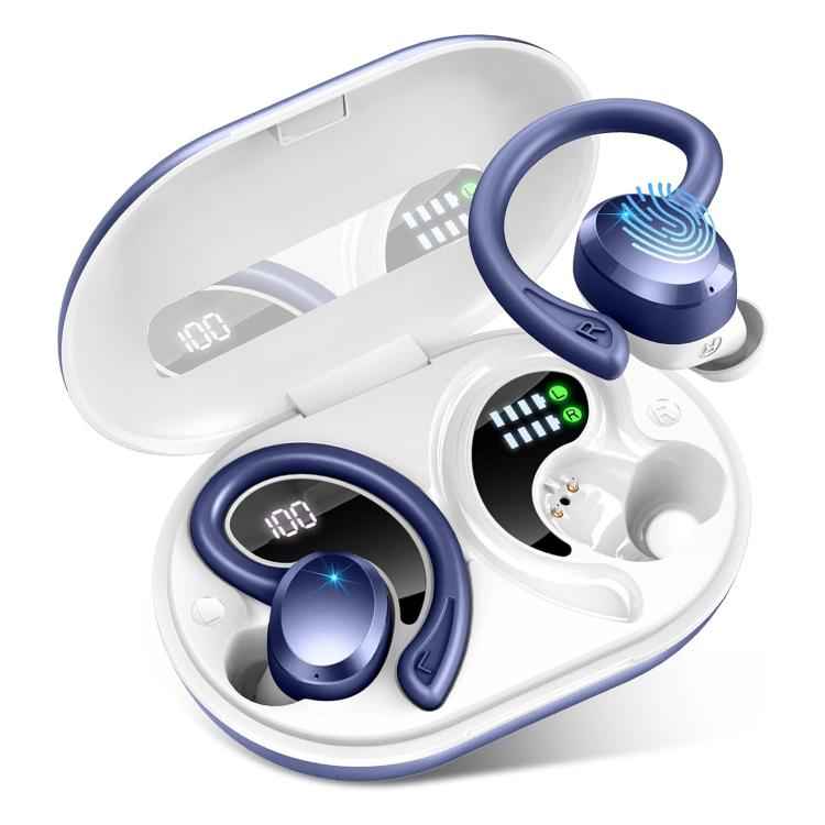 Q38 Ear-mounted LED Digital Display Wireless Bluetooth Earphone