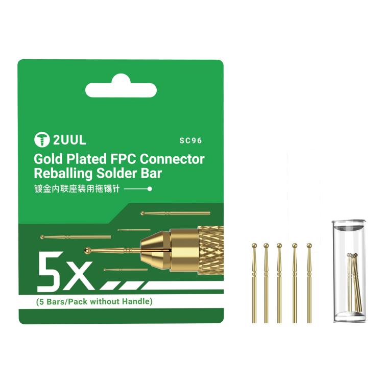 2uul SC96 Gold Plated FPC Connector Reballing Solder Bar