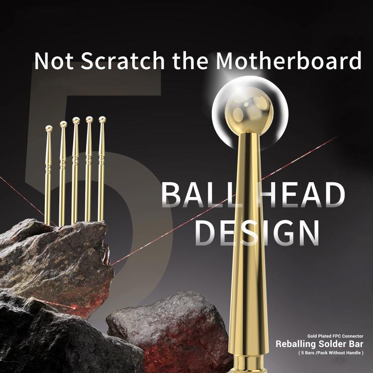 2uul SC96 Gold Plated FPC Connector Reballing Solder Bar