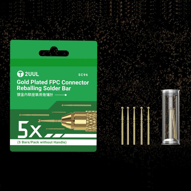 2uul SC96 Gold Plated FPC Connector Reballing Solder Bar