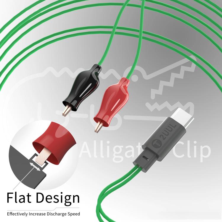 2uul PW03 9V Electro-Release Alligator Clip