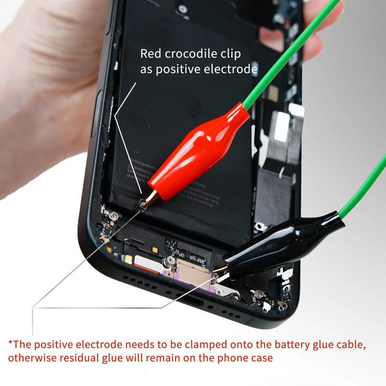 2uul PW03 9V Electro-Release Alligator Clip