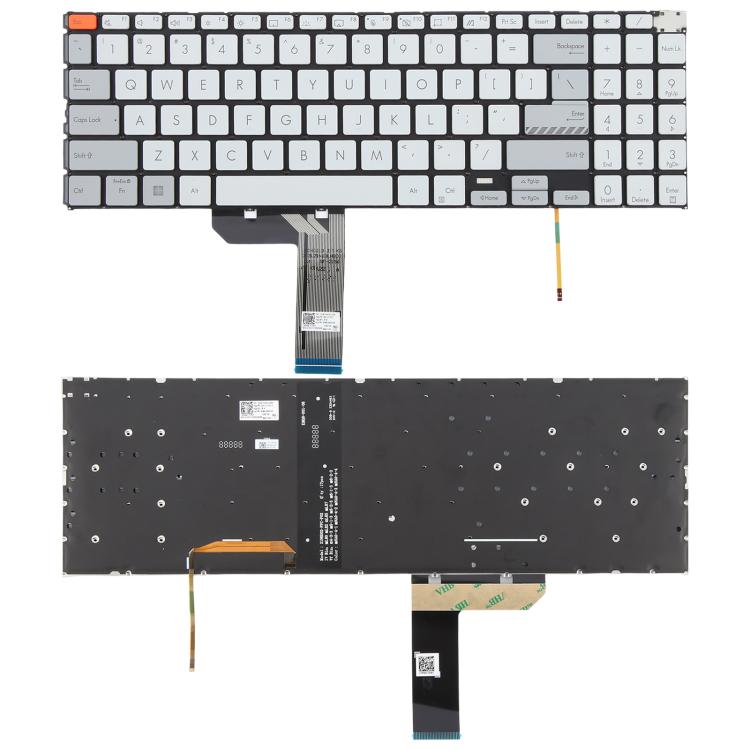 US Version Backlit Laptop Keyboard for Asus Vivobook Pro 15X OLED K6501 M6501