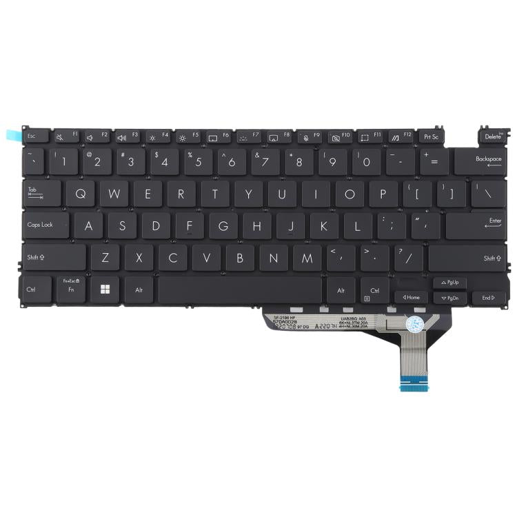 US Version Backlit Laptop Keyboard for Asus Zenbook 14 OLED UX3402 UX3402Z UX3402ZA UX3402VA UM5302T UM3402 NSK-UA74LN