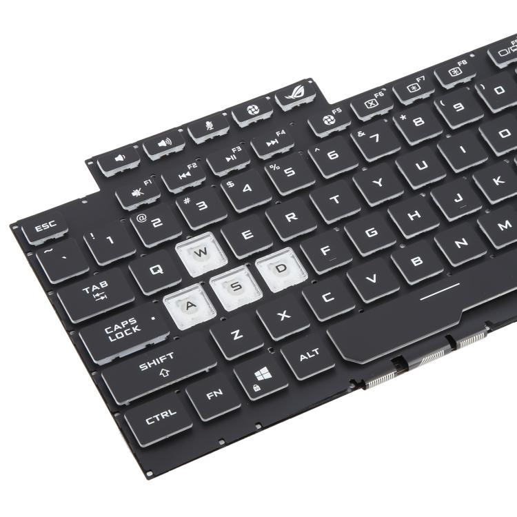 US Version Colorful 16 Pin Backlit Laptop Keyboard for Asus ROG Strix Scar G512 G512LV G512LW G512LI