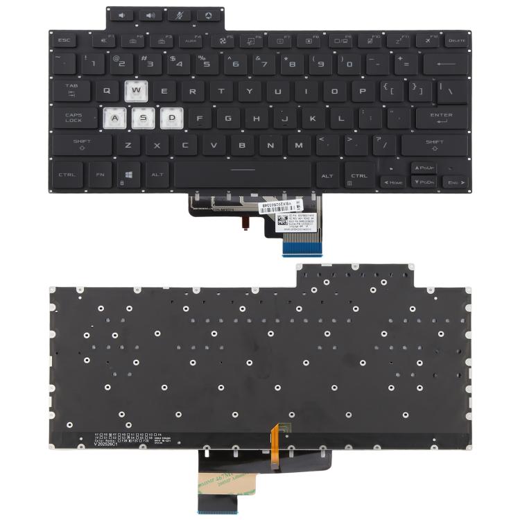 US Version Backlit Laptop Keyboard for Asus TUF Air Air FX516 FX516P FX516PR FX516PM FA516