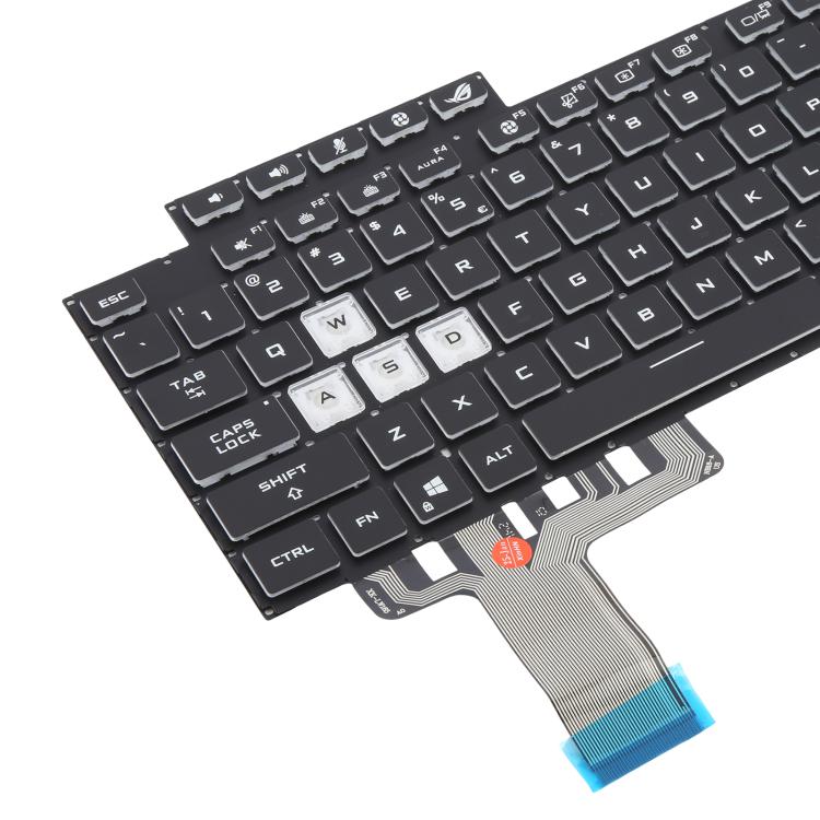 Clavier rétroéclairé coloré pour ordinateur portable Asus ROG Strix G15 G513 G513Q G513QM G513QY G533, G15 (version américaine)