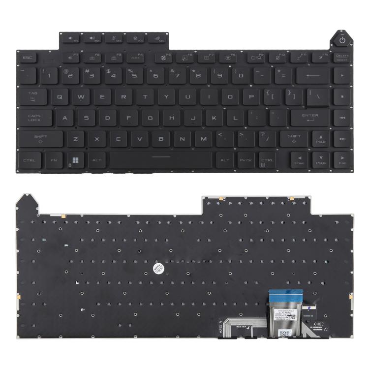 US Version RGB Backlit Laptop Keyboard for Asus ROG Strix G16 G614 G614JU G634 G634JY 2023