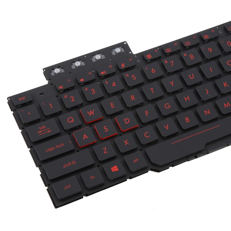 US Version Backlit Laptop Keyboard for Asus FX63 FX63V FX503VM FX503VD ZX63VE FZ63V GL503VS