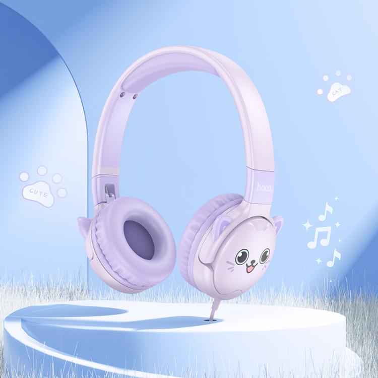 hoco W61 Voice Children Head-mounted Wired Earphone