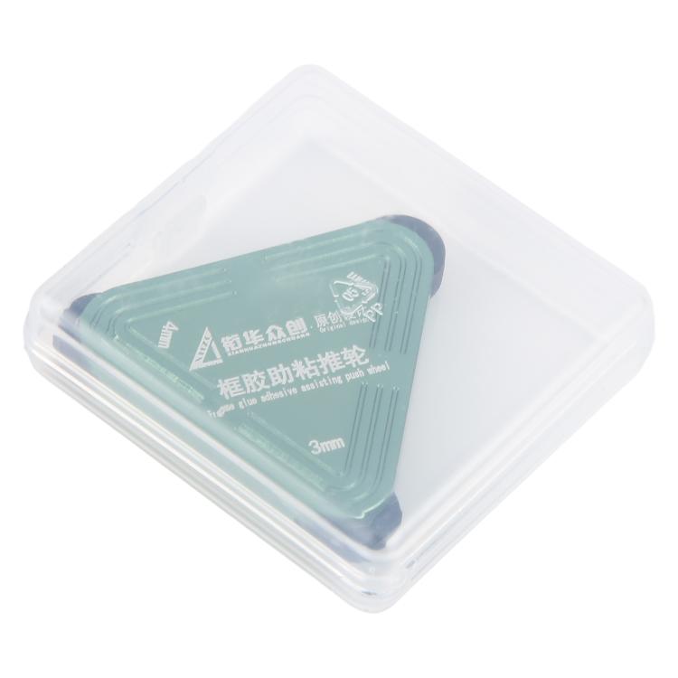 XHZC Middle Frame Waterproof Adhesive Assisting Push with 3 / 4 / 5mm Auxiliary Wheel