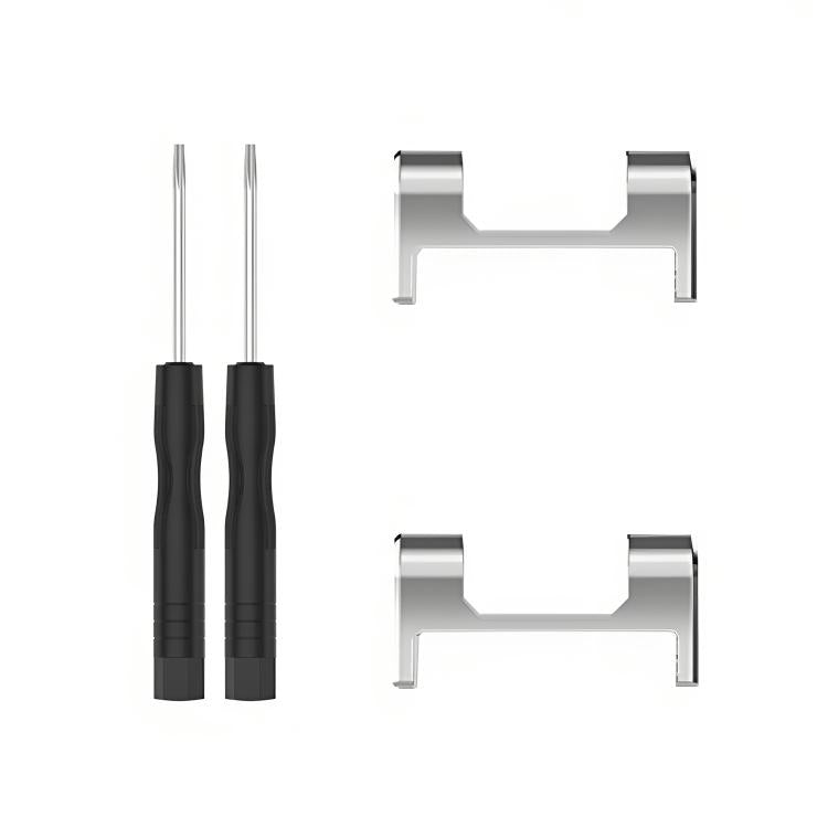1 Pair Metal Watch Band Connector with Screwdriver