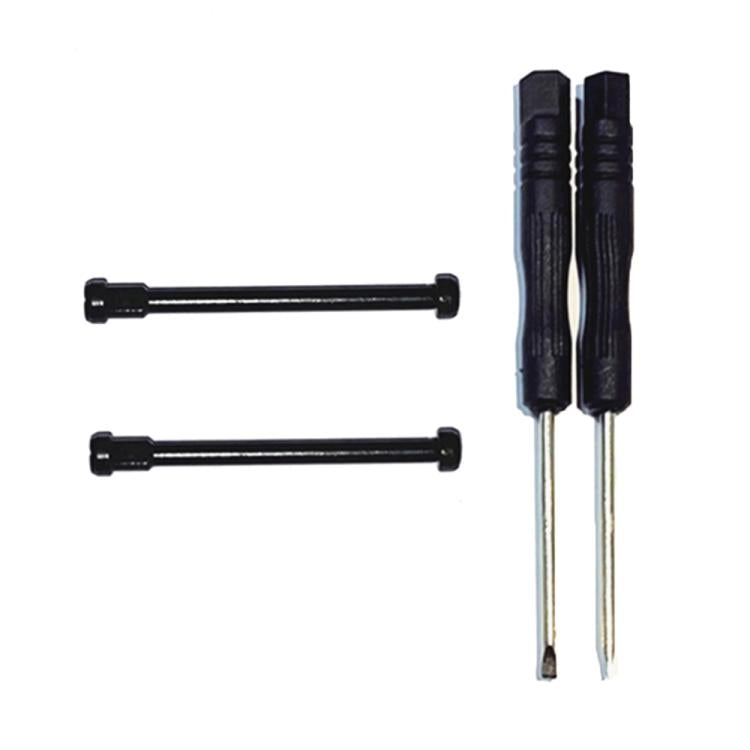 2pcs/Pair Flathead Watch Band Replacement Lug Rod with Screwdriver