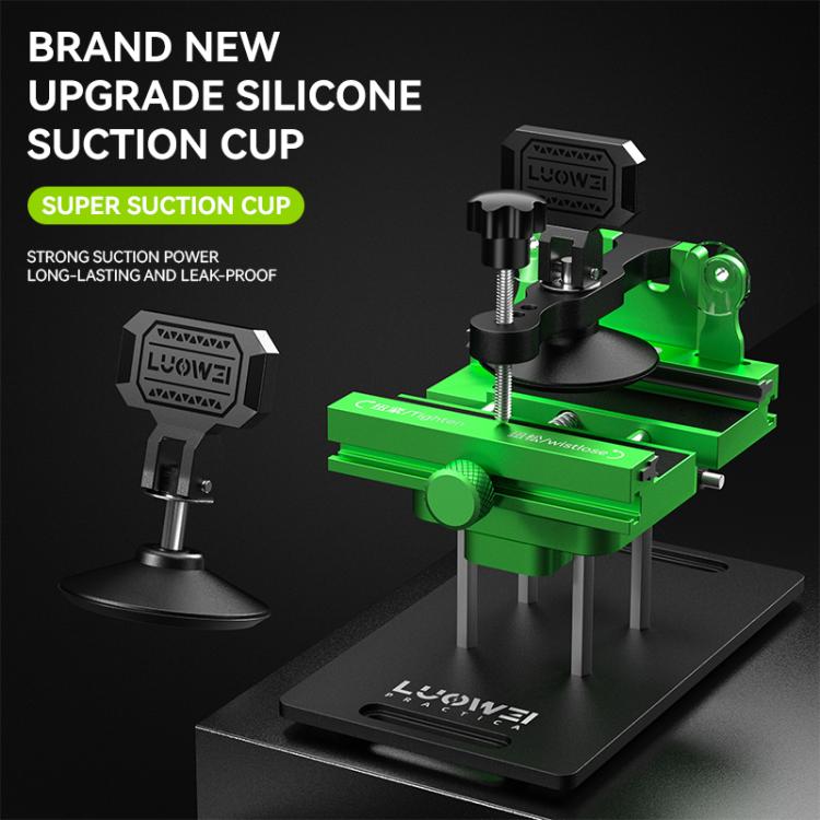 LUOWEI LW-022Pro 2 in 1 Universal 360 Rotating Phone Back Cover Separation Fixture