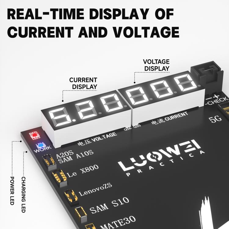 LUOWEI LW-B03 Battery Fast Charging Activation Board for iPhone/Android