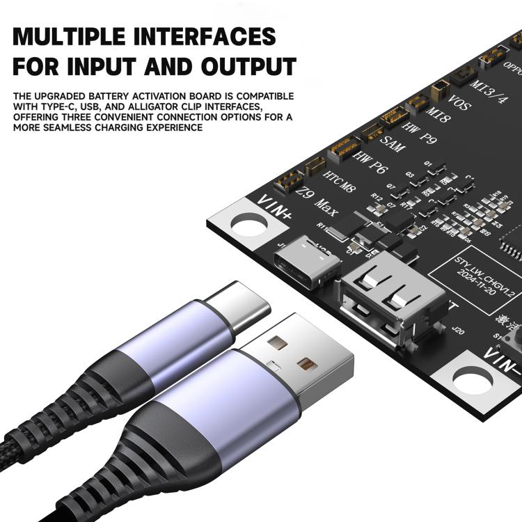 LUOWEI LW-B03 Battery Fast Charging Activation Board for iPhone/Android