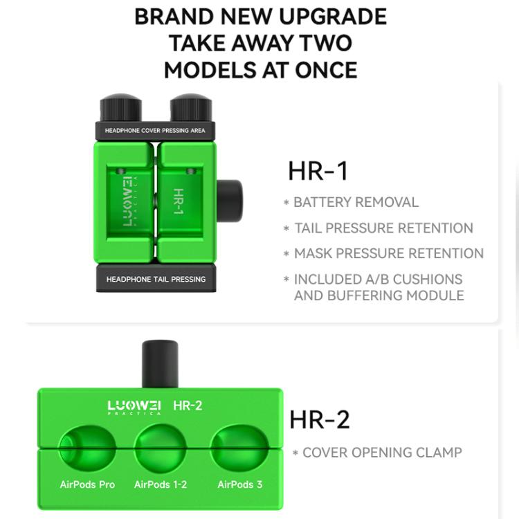 LUOWEI LW-HR Earphone Repair Precision Fixture Set