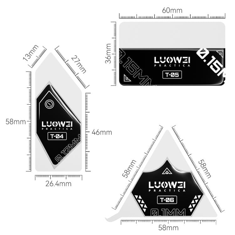 LUOWEI LW-T04/05/06 Lightning Disassembly Film Set
