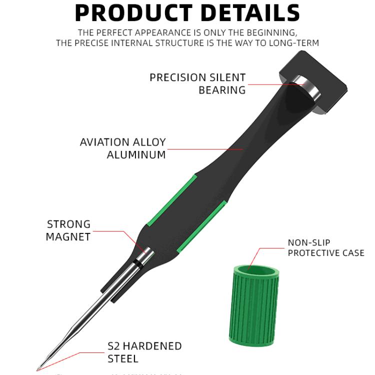 LUOWEI LITTLE BOY Smooth Bearings Alloy Magnetic Screwdriver Set