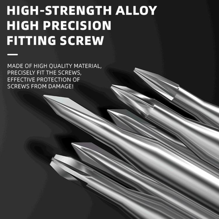 LUOWEI LITTLE BOY Smooth Bearings Alloy Magnetic Screwdriver Set