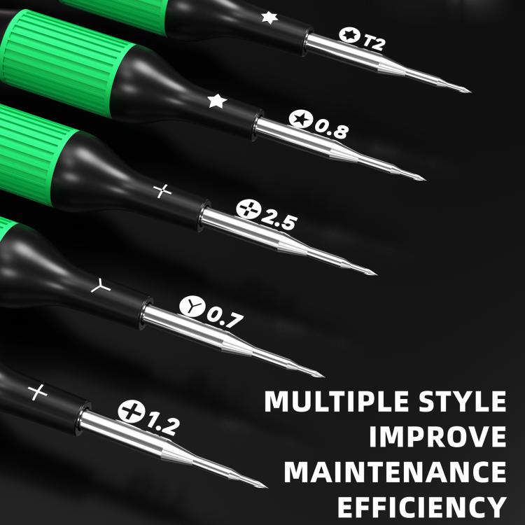 LUOWEI LITTLE BOY Smooth Bearings Alloy Magnetic Screwdriver Set