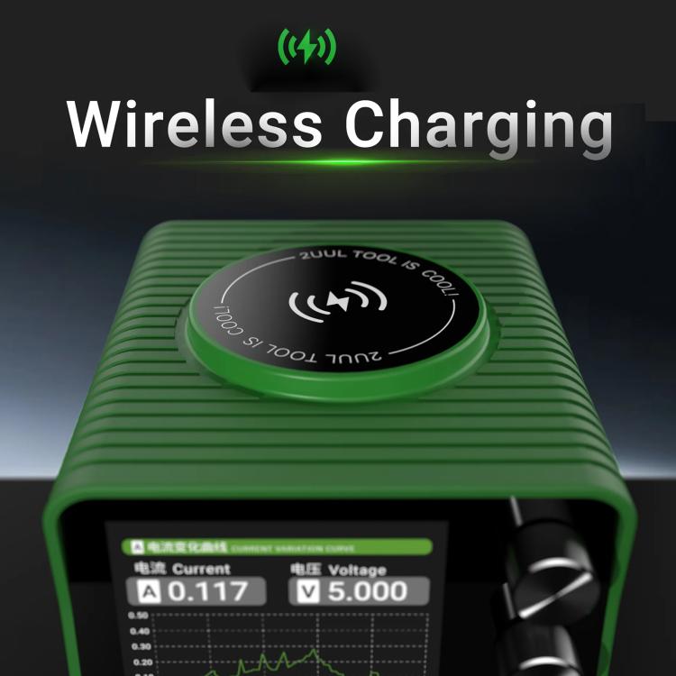 2UUL PC01 POWER MAX 200W Multi-Port Charger Adjustable Voltage Power Supply, US Plug, EU Plug