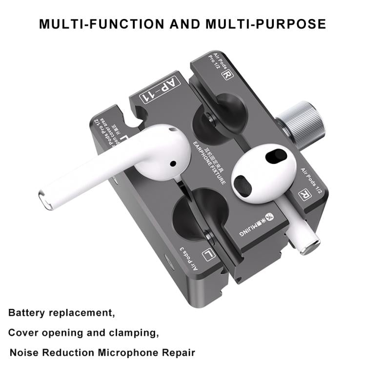 Mijing MP-11 Earphone Repair Fixture for AirPods 1 / 2 / 3 / AirPods Pro 1 / 2