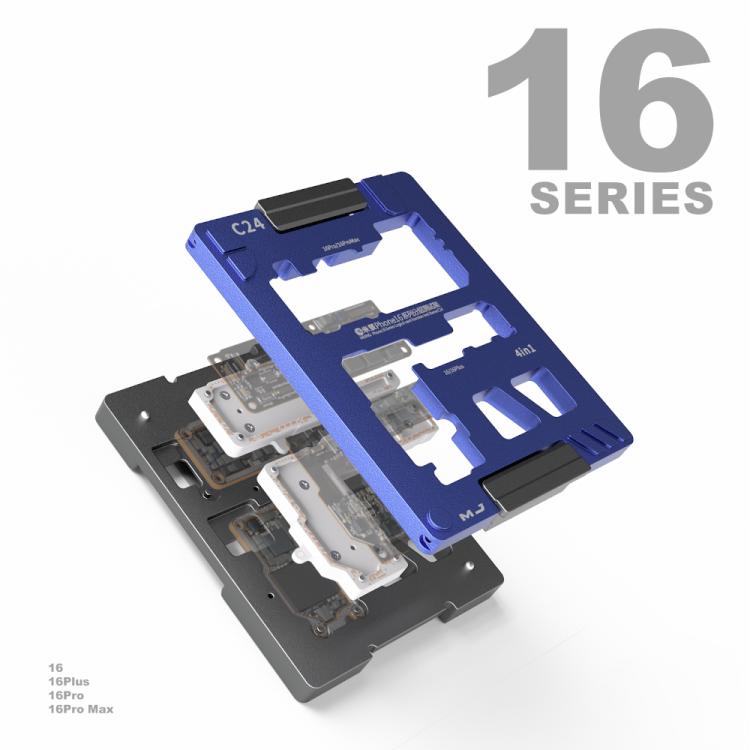 Mijing C24 Motherboard Layered Testing Fixture for iPhone 16 Series